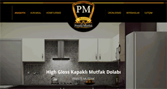 Desktop Screenshot of prestijmutfak.com